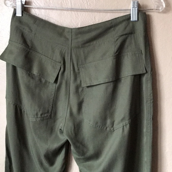 Karen Zambos Army Green Military Pants Size Small - Picture 5 of 8